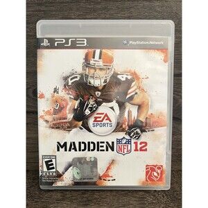 Madden NFL 12 Sony Playstation 3 PS3 Complete W/Manual - Tested